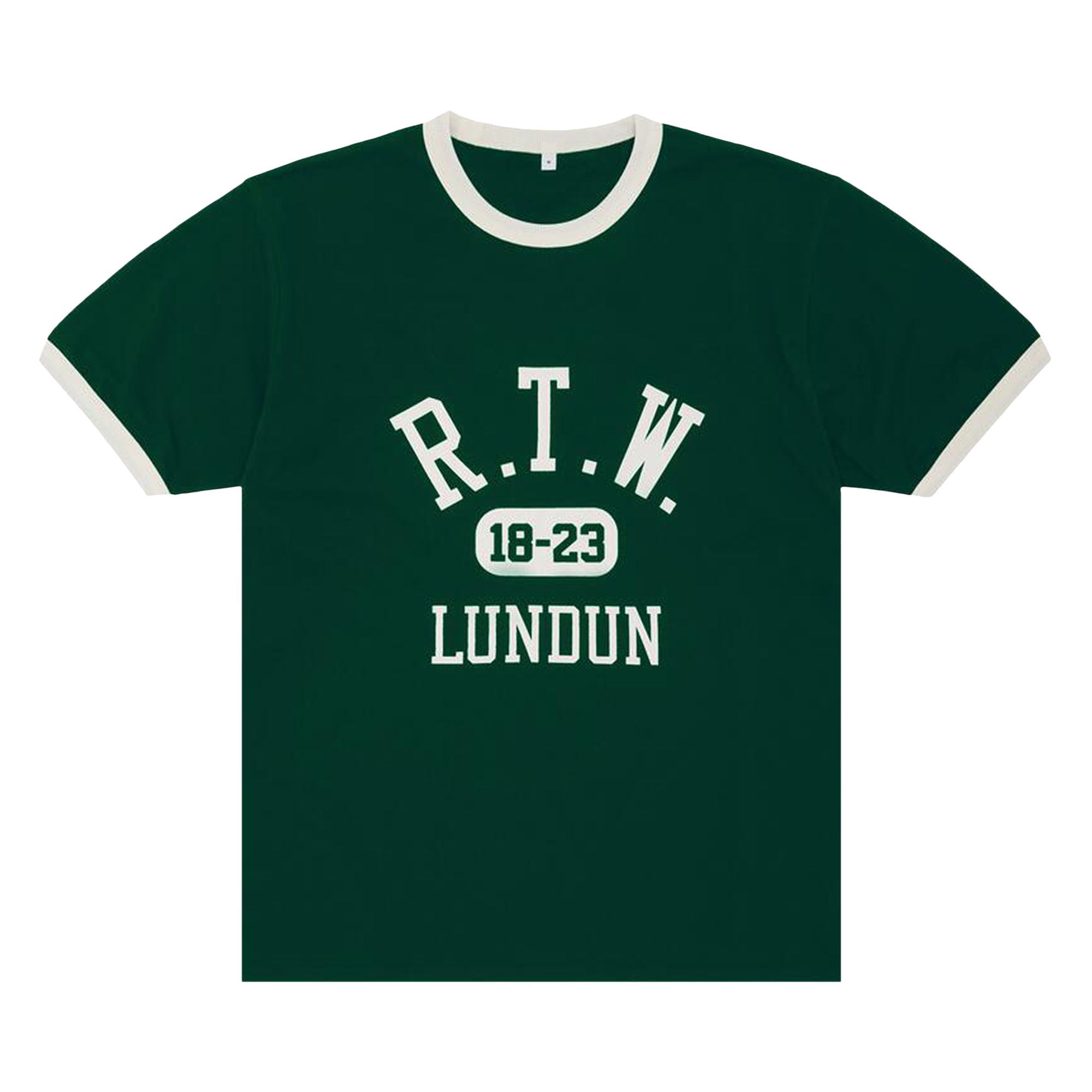 Pre-owned Corteiz College Ringer Tee 'forest Green' | Men's Size S