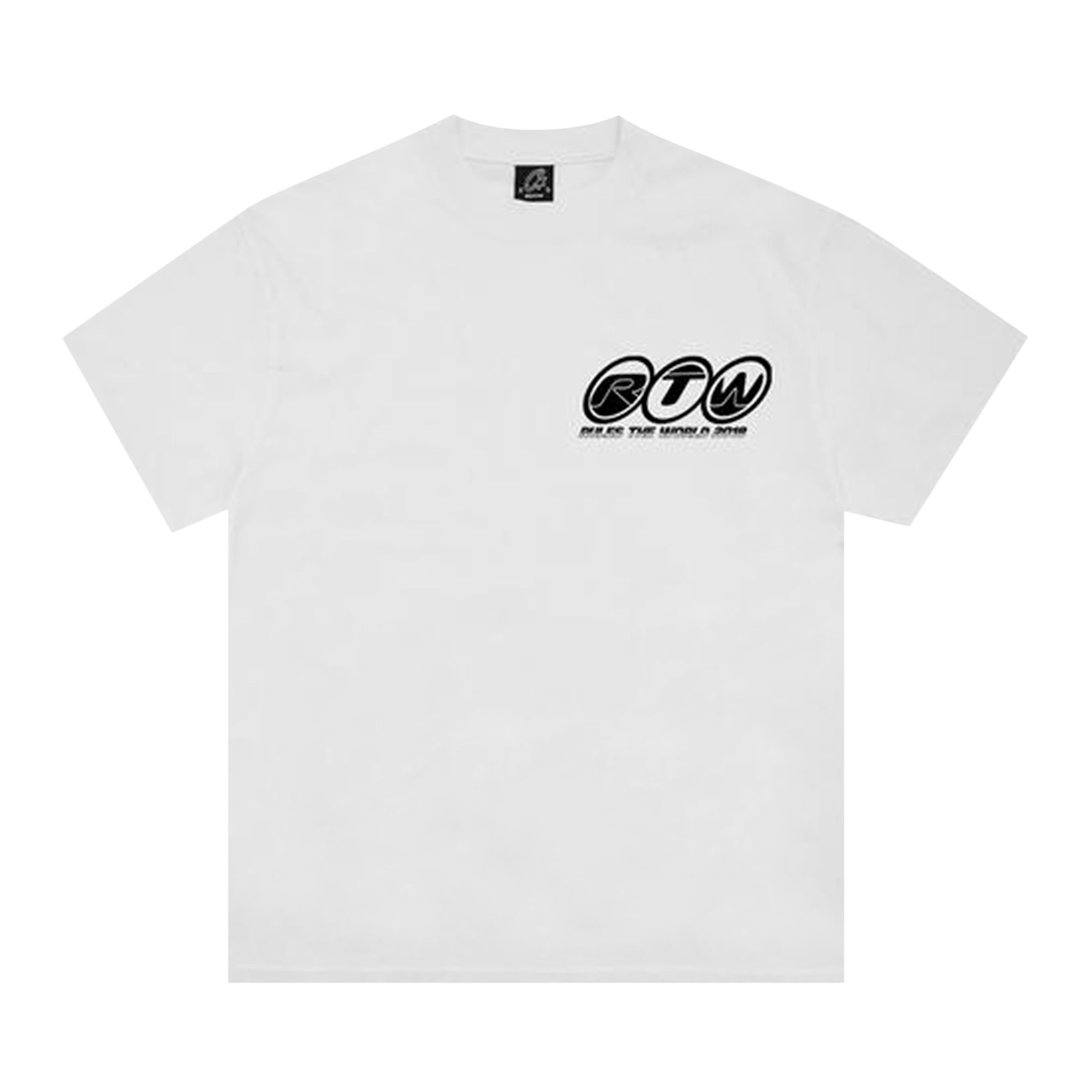 Pre-owned Corteiz Rtw 2018 Tee *new Blank* 'white' | Men's Size L