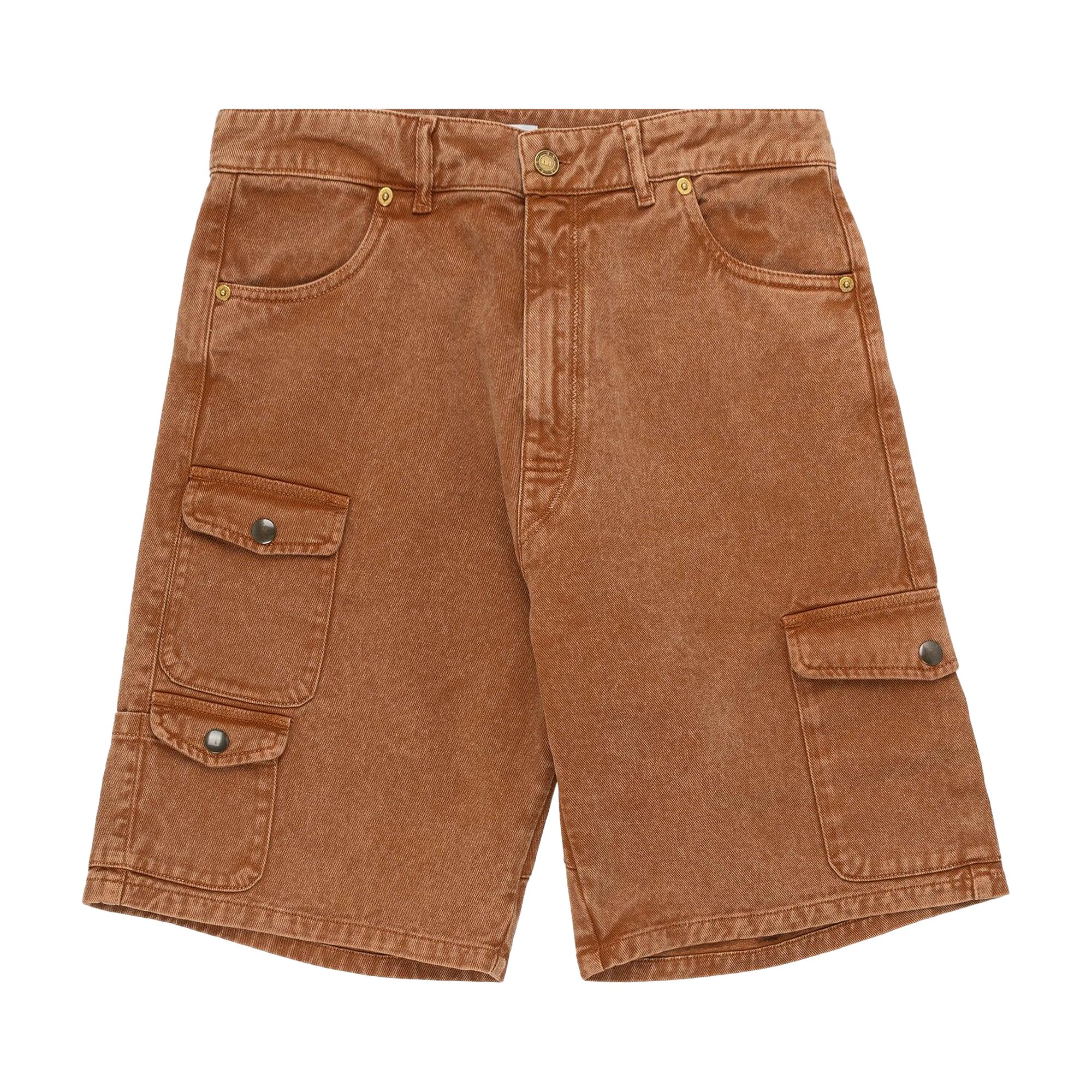 Pre-owned Erl Cargo Shorts 'brown' | Men's Size M