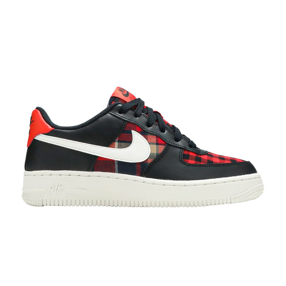 Nike Air Force 1 Low GS 'Flannel' | Red | Kid's Size 4