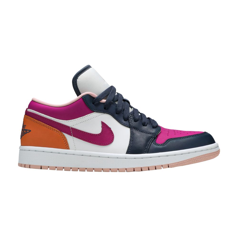 Wmns Air Jordan 1 Low SE 'Mismatched - Purple Magenta' | Multi-Color | Women's Size 10.5