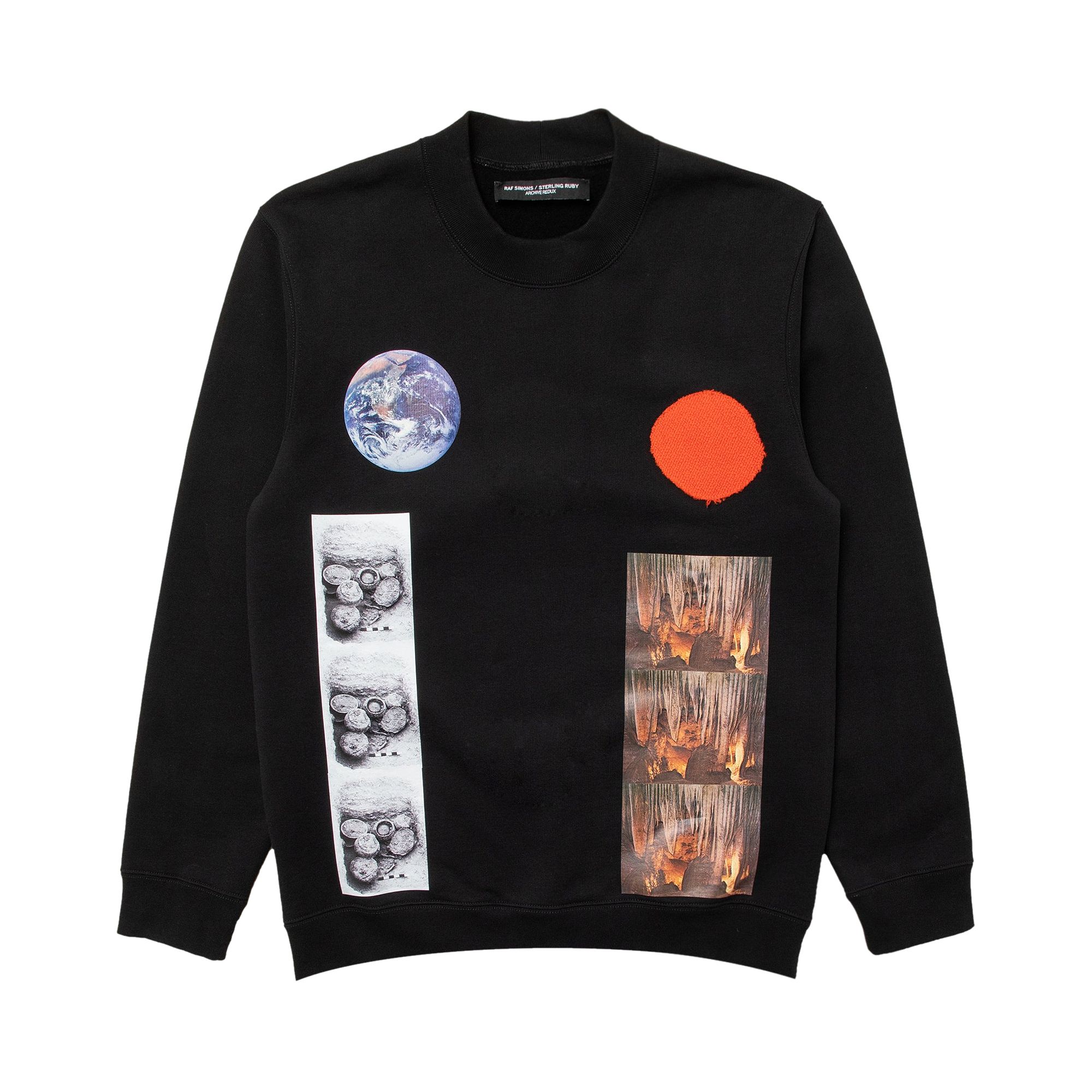 Pre-owned Raf Simons Basic Sweater With Sterling Patches 'black' | Men's Size L