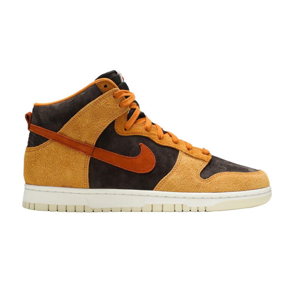 Nike Dunk High Premium 'Dark Curry' | Brown | Men's Size 5