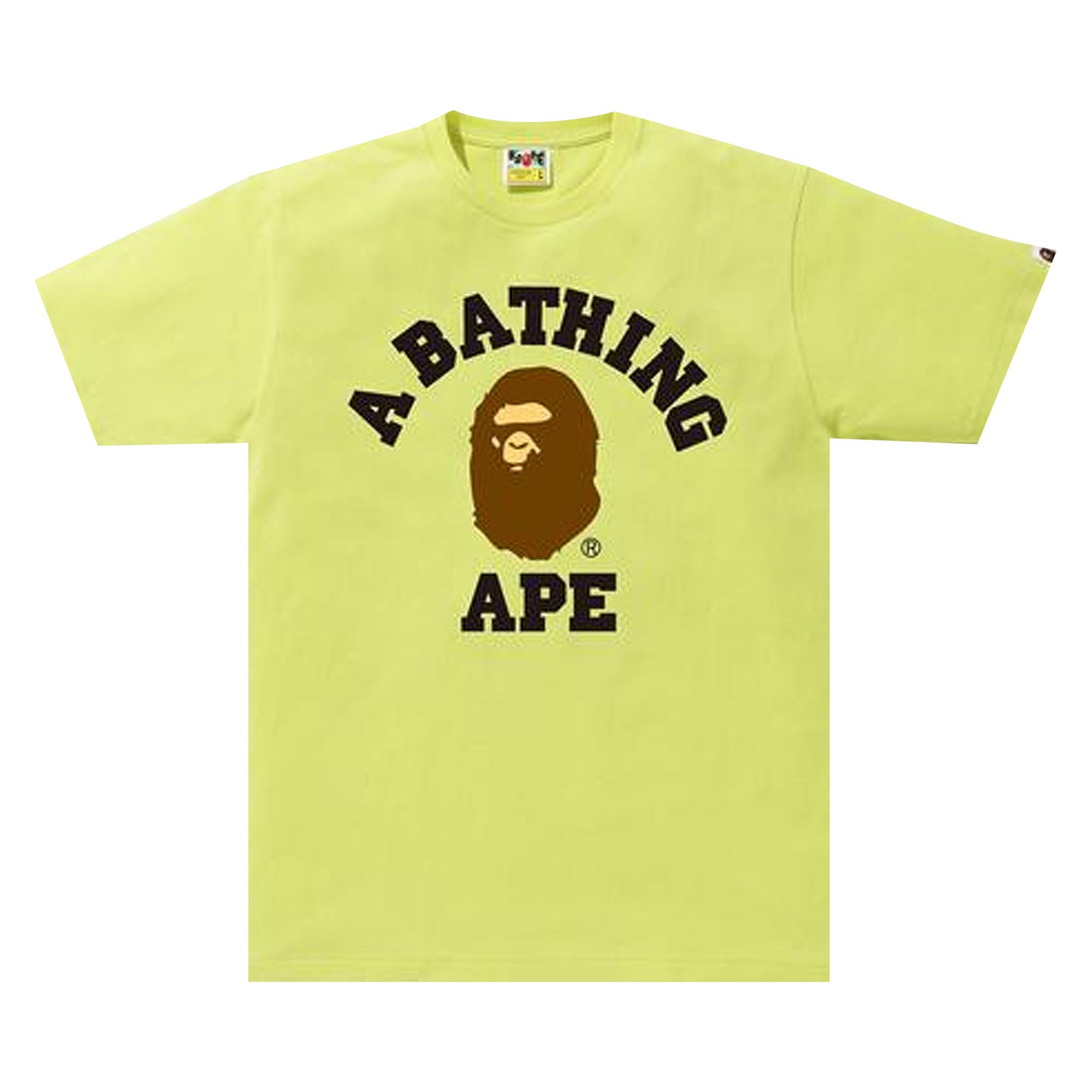 BAPE College Tee 'Green' | Men's Size L