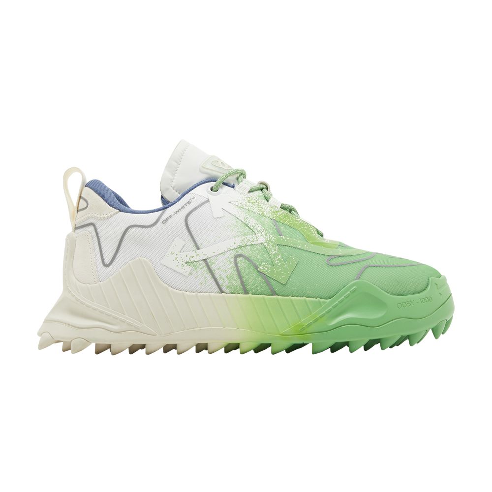 Off-White Off-White ODSY-1000 'White Green Spray Paint' | Men's Size 46