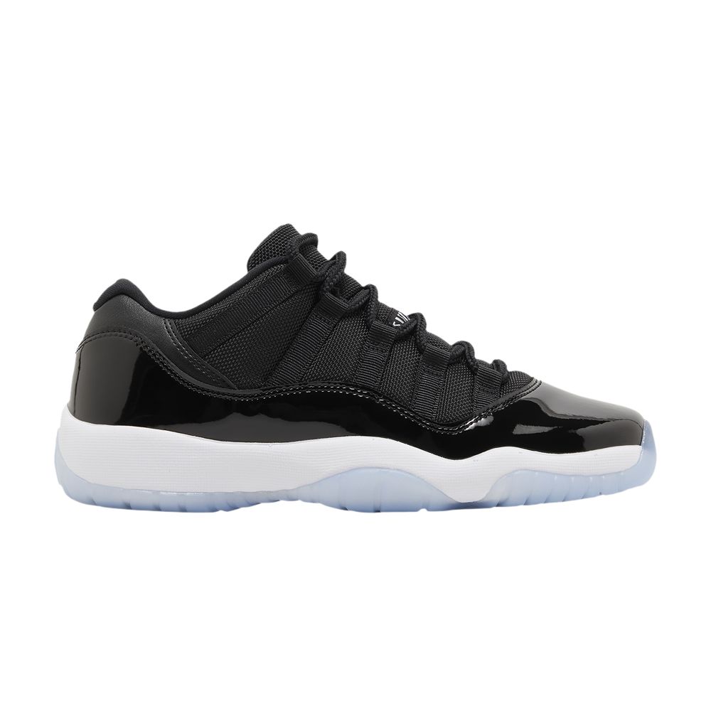 Pre-owned Air Jordan 11 Retro Low Gs 'space Jam' | Black | Kid's Size 3.5