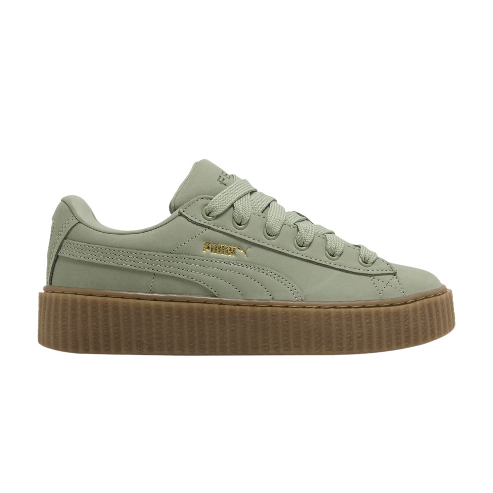 Pre-owned Puma Fenty X Wmns Creeper Phatty 'earth Tone Pack - Green Fog'