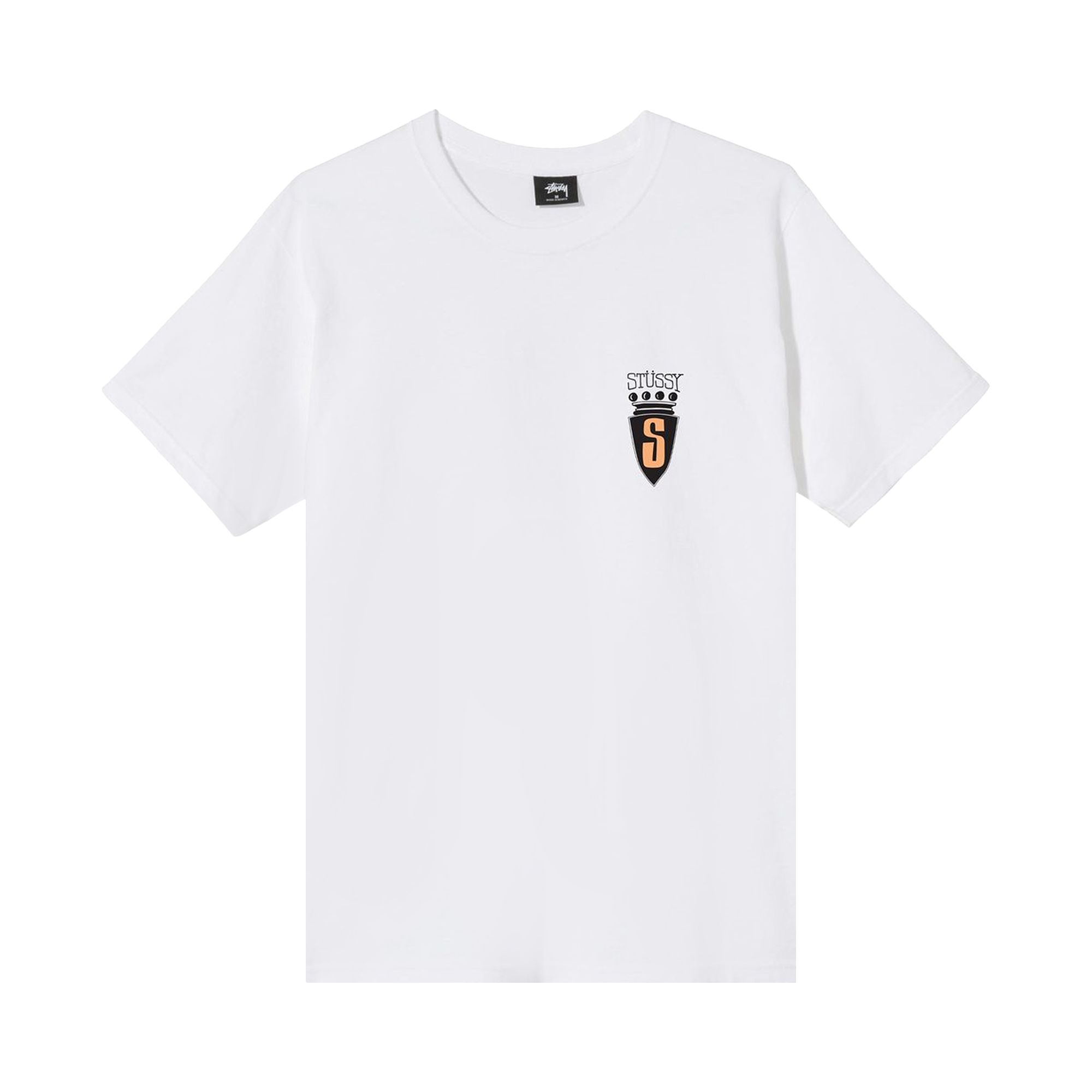 Pre-owned Stussy S Crest Tee 'white' | Men's Size S