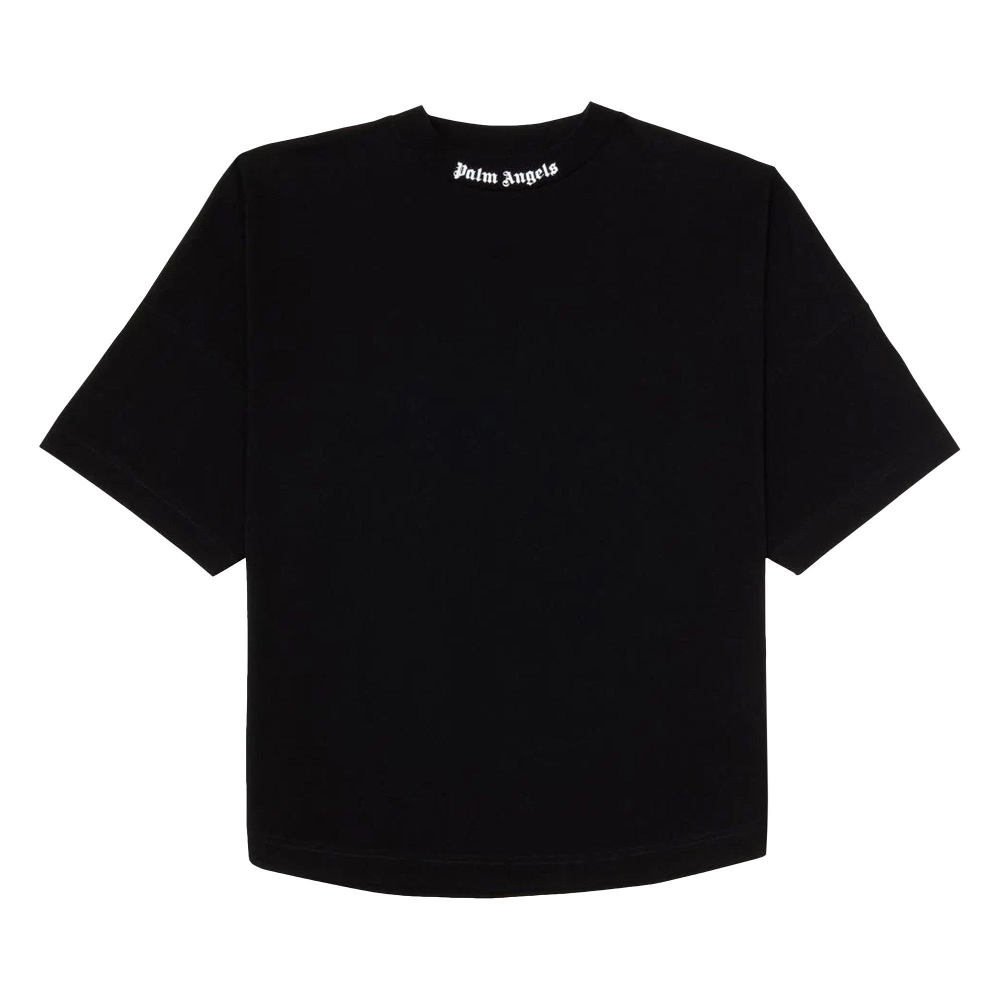 Palm Angels Classic Logo Over Tee 'Black/White' | Men's Size S