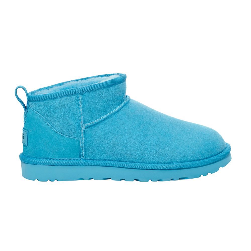 UGG Wmns Classic Ultra Mini Boot 'Splash' | Blue | Women's Size 6