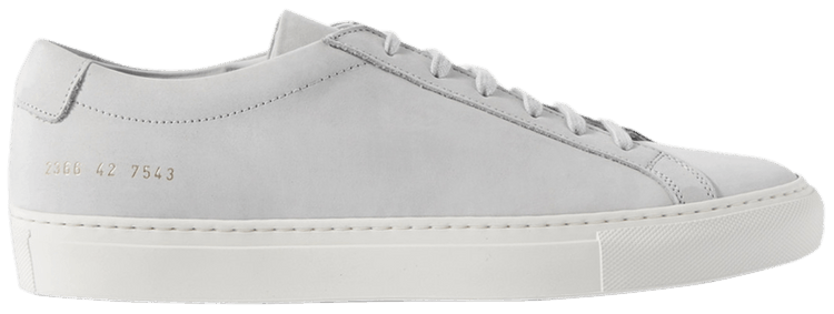 Common Projects Achilles Low 'Grey Nubuck'