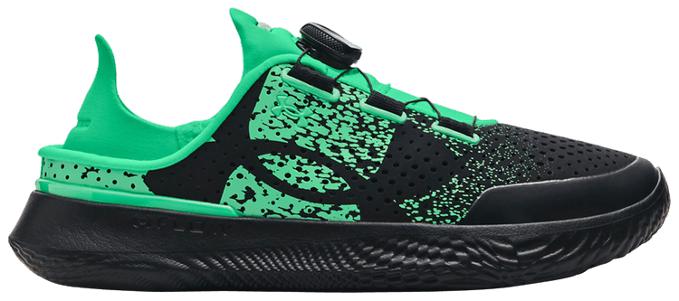 Under Armour SlipSpeed Printed GS Black Vapor Green