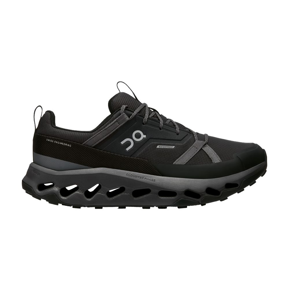 Pre-owned On Cloudhoriz Waterproof 'black Eclipse'