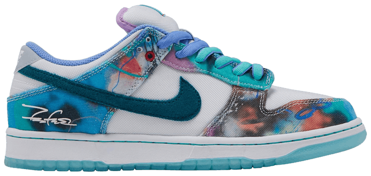 Futura Laboratories x Dunk Low SB 'Bleached Aqua' Sample