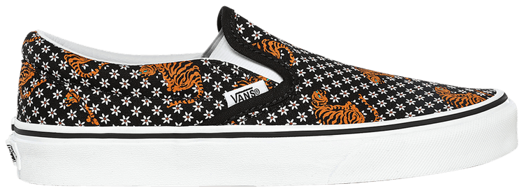 Vans Classic Slip On Tiger Floral