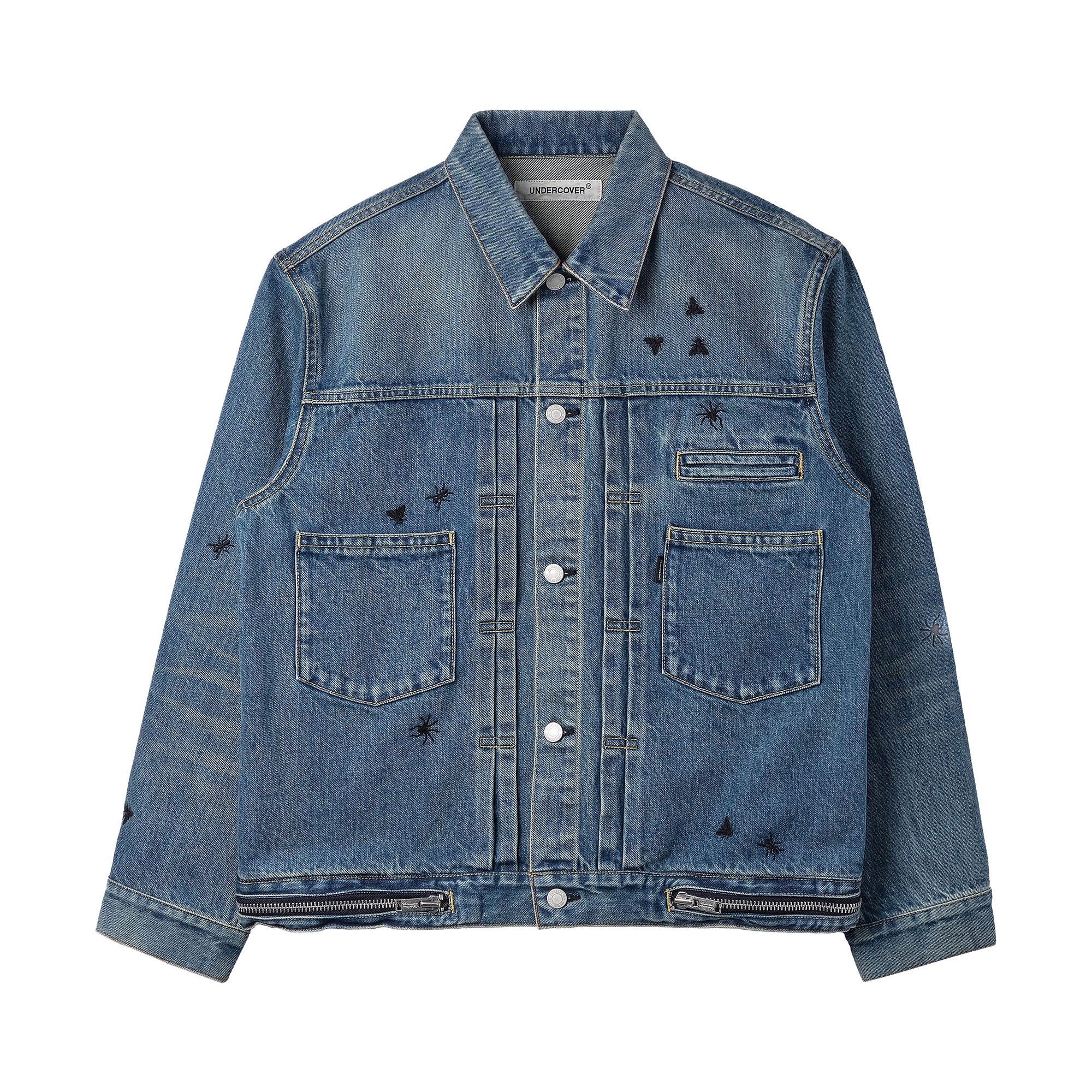 Pre-owned Undercover Denim Patch Pocket Blouson 'indigo' | Blue | Men's Size 3