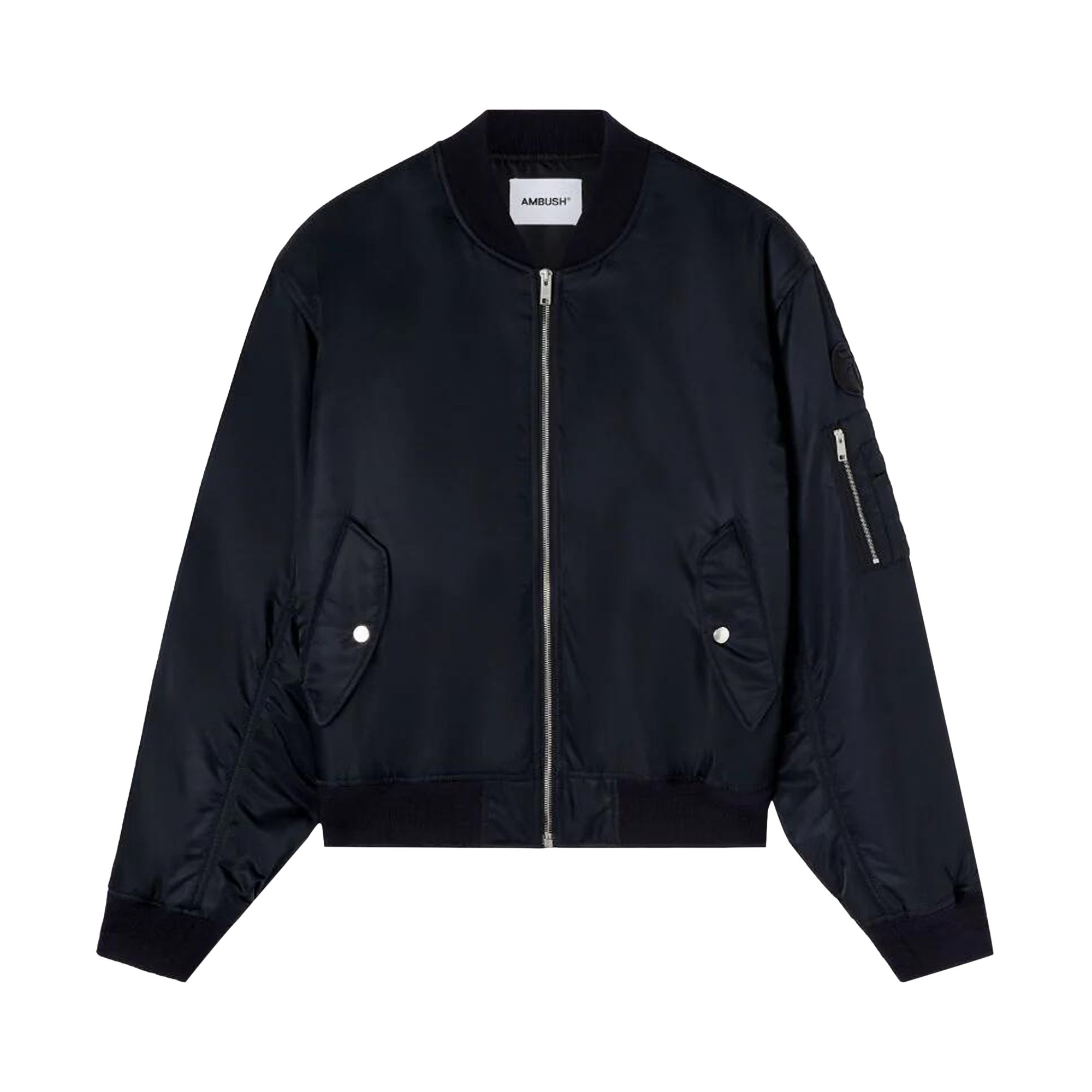 Pre-owned Ambush Nylon Bomber Jacket 'navy' | Blue | Men's Size Xs
