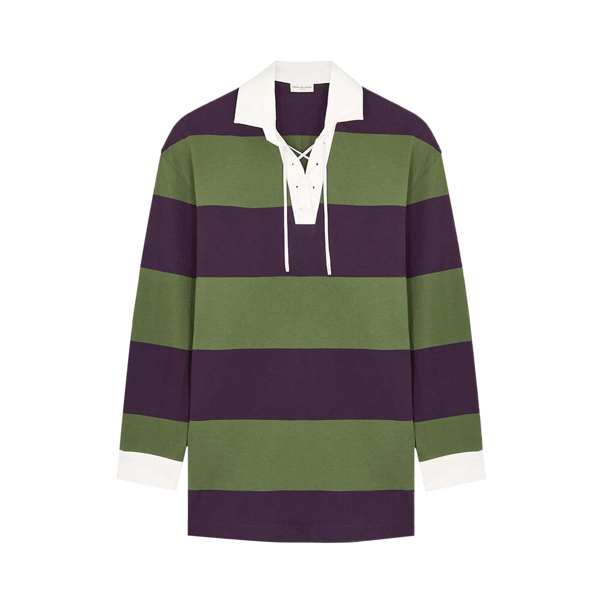 Pre-owned Dries Van Noten Chu Polo 'dark Purple' | Women's Size Xs