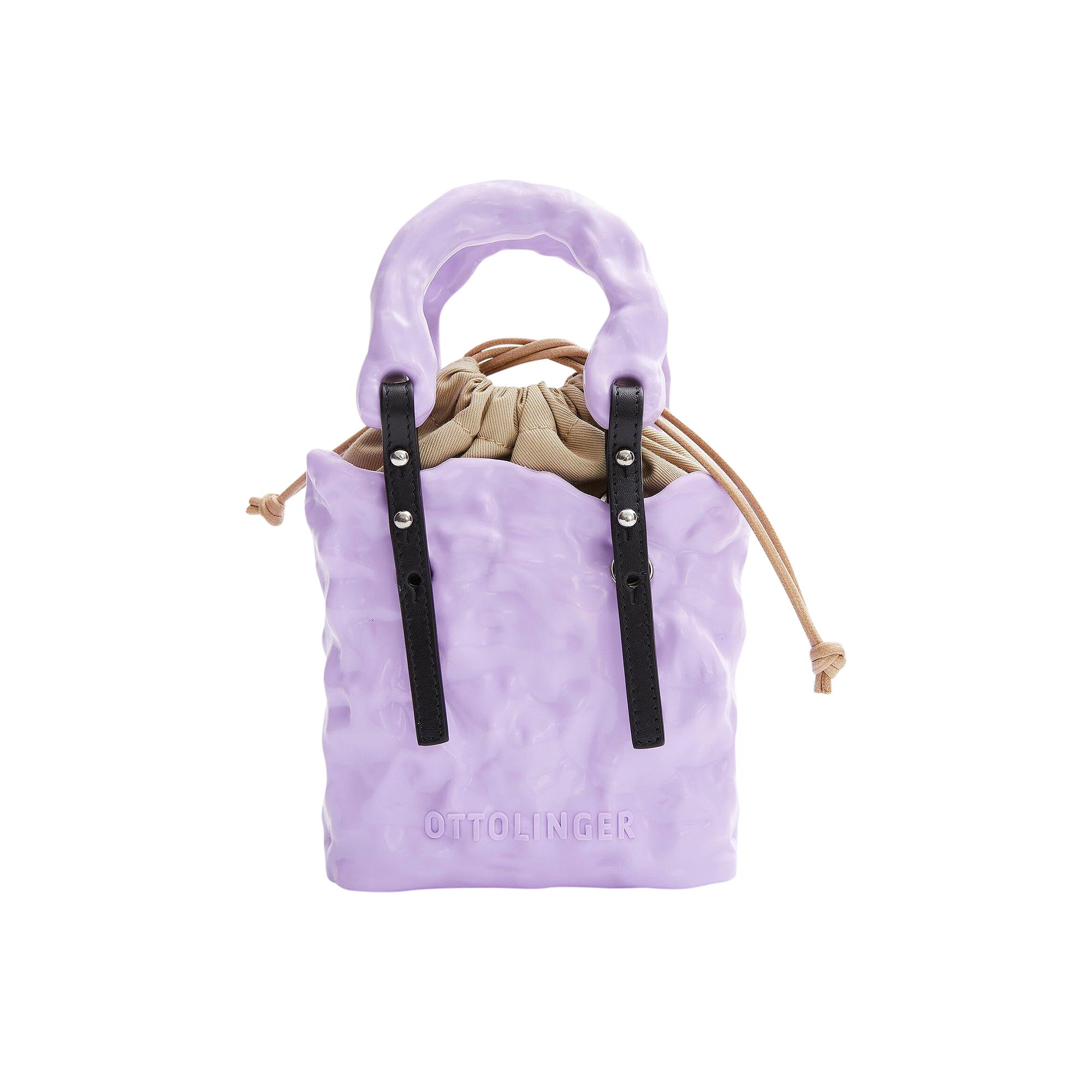 Pre-owned Ottolinger Signature Ceramic Bag 'lilac' In Purple