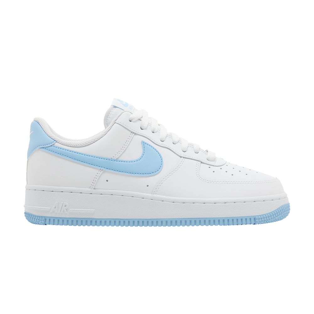 NIKE AIR FORCE 1 '07 'WHITE AQUARIUS BLUE'