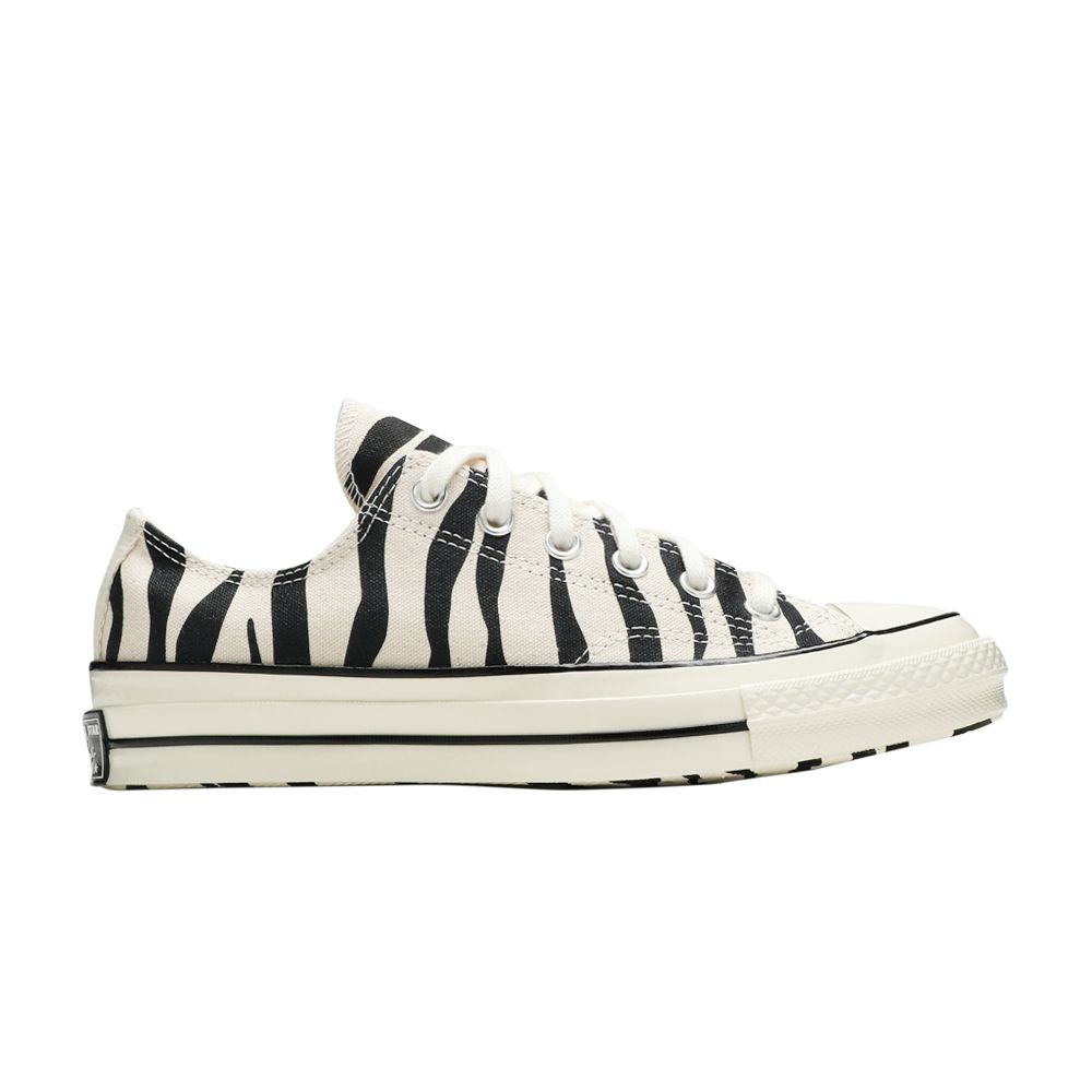 Converse Chuck 70 Low 'Archival Zebra Print' | Black | Men's Size 6