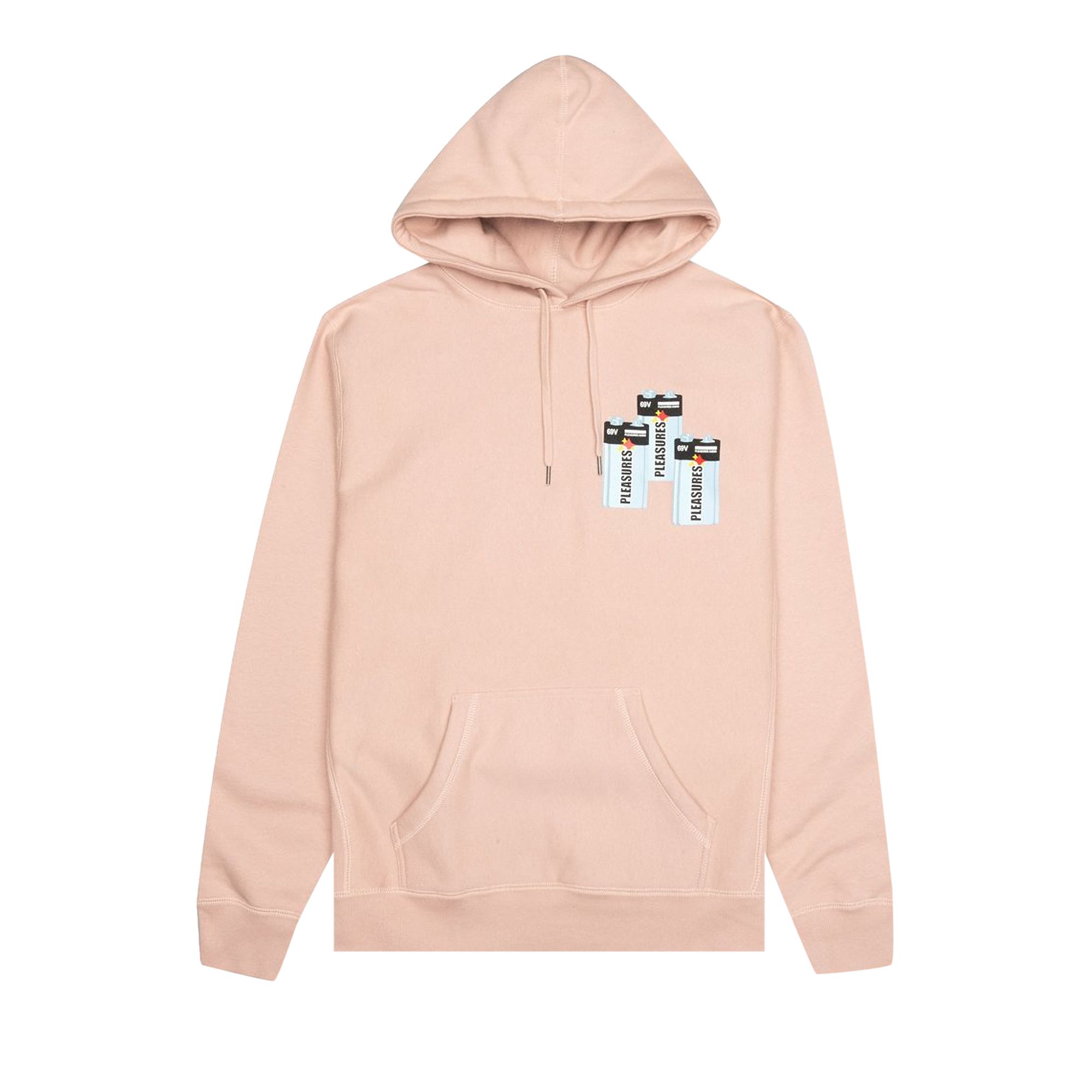 Pleasures Charge Premium Hoodie 'Dusty Rose' | Pink | Men's Size S