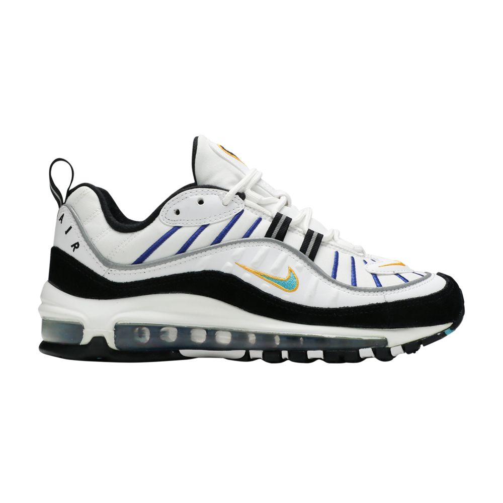 Pre-owned Nike Air Max 98 Gs 'heel Logo' | White | Kid's Size 5