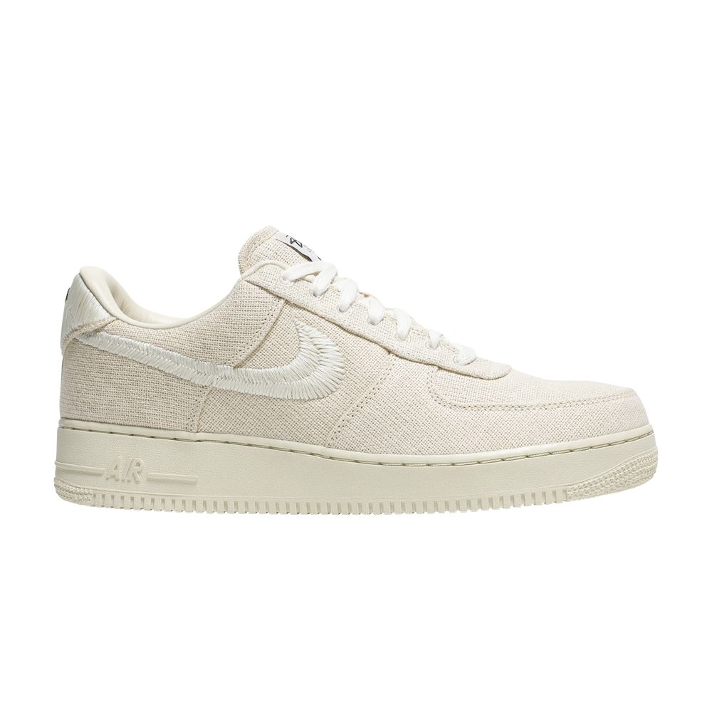Nike Stussy x Air Force 1 Low 'Fossil' | Cream | Men's Size 12.5