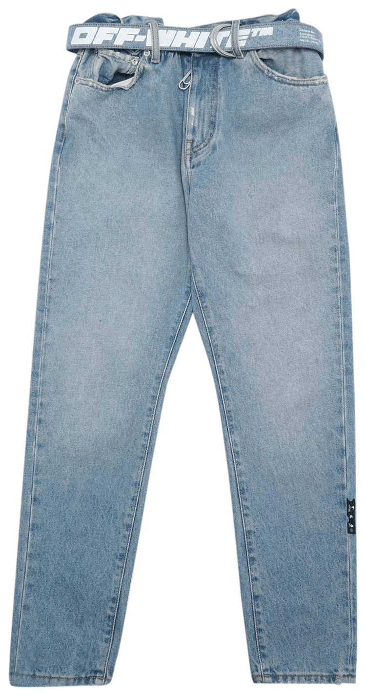 【関税＆送料込み】Off-White Jeans Off-White c/o Virgil Abloh Straight-leg jeans for Men