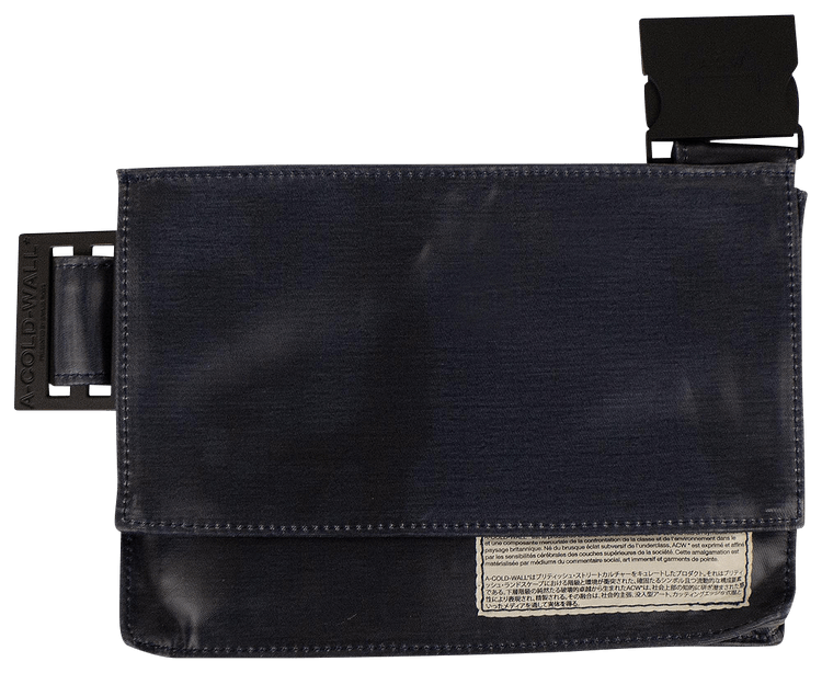 A COLD WALL レザー　ショルダーバッグ A-COLD-WALL* - ロゴ レザー ショルダーバッグ / LEATHER