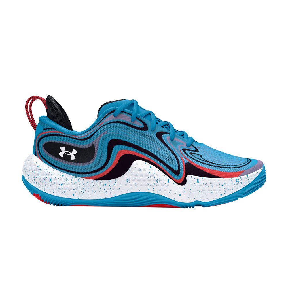 Under Armour Spawn 6 'Capri Red Solstice' | Blue | Men's Size 18 - 3027259-400