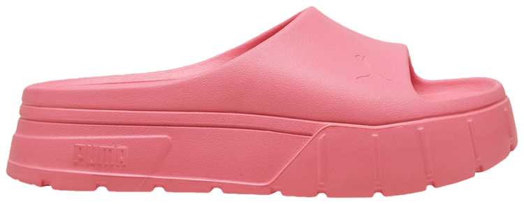 ◆PUMA◆ Maze Stack Injection Women's Fast Pink 38945408 389 Amazon.com | PUMA Womens Mayze Stack Injex Platform Slide