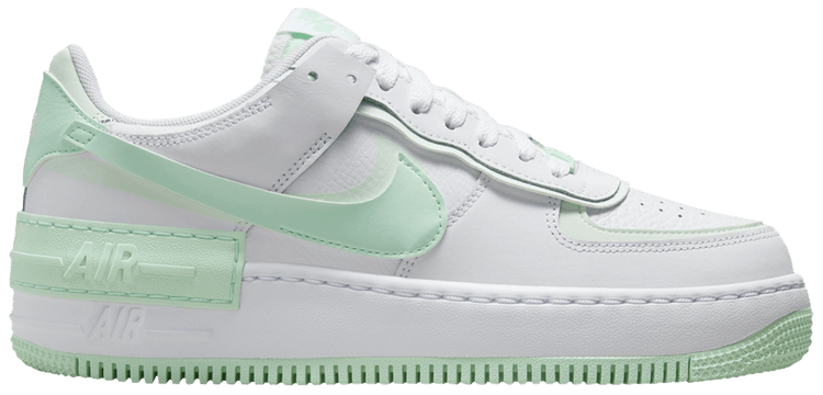 Nike Wmns Air Force 1 Shadow White Barely Green