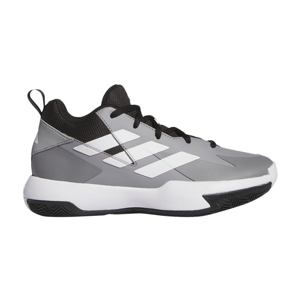 Pre-owned Adidas Originals Adidas Cross 'em Up Select Mid J 'grey' | Kid's Size 7 In Gray