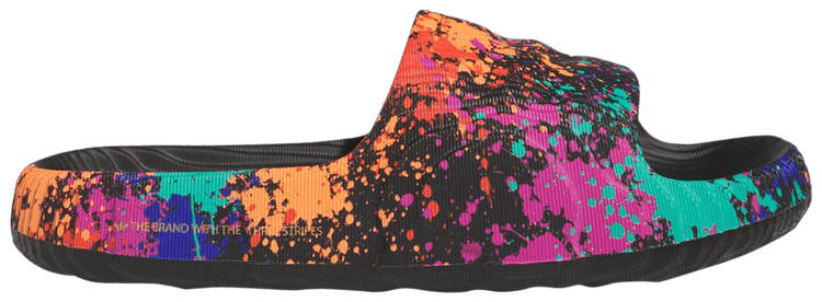 Nike slides paint splatter new arrivals