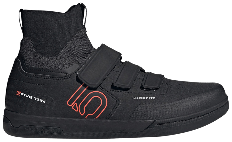 Adidas Five Ten Freerider Pro Mid Black Solar Red