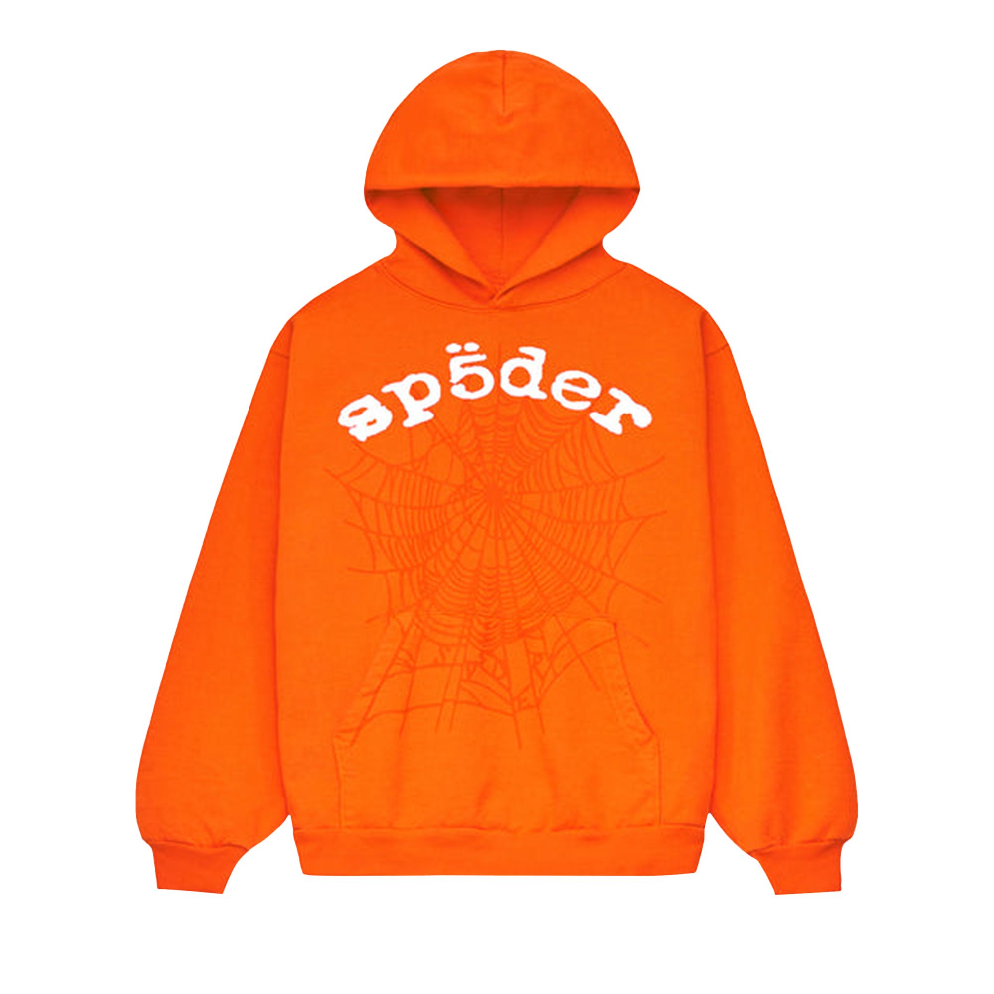 Sp5der Legacy Hoodie 'Orange' | Men's Size M