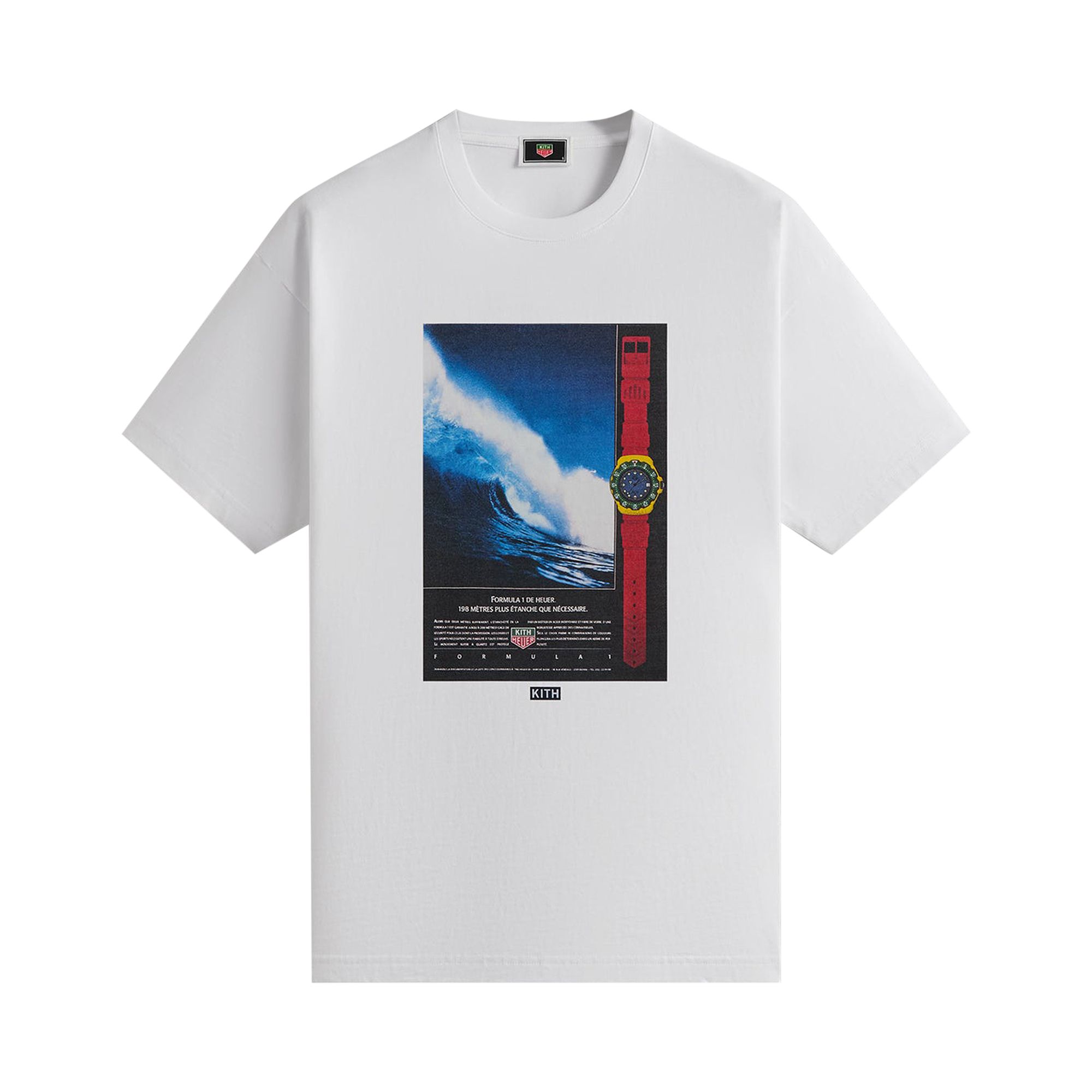 Kith x TAG Heuer Formula 1 Hawaii Vintage Tee 'White' | Men's Size L