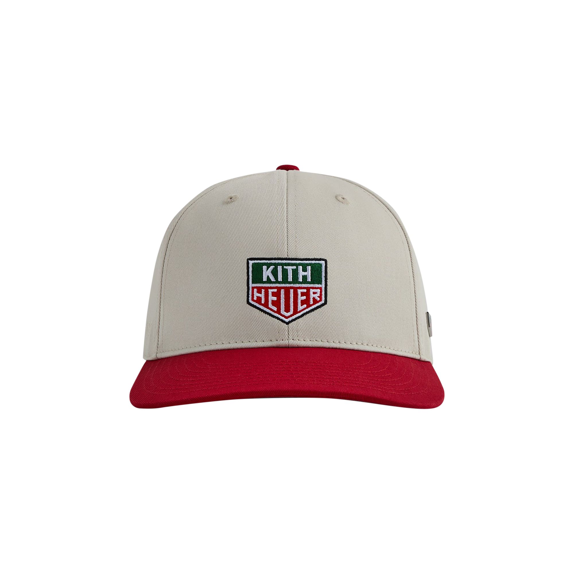 Kith x TAG Heuer Formula 1 Two Tone Aaron Cap 'Sandrift' | Cream | Men's Size Onesize