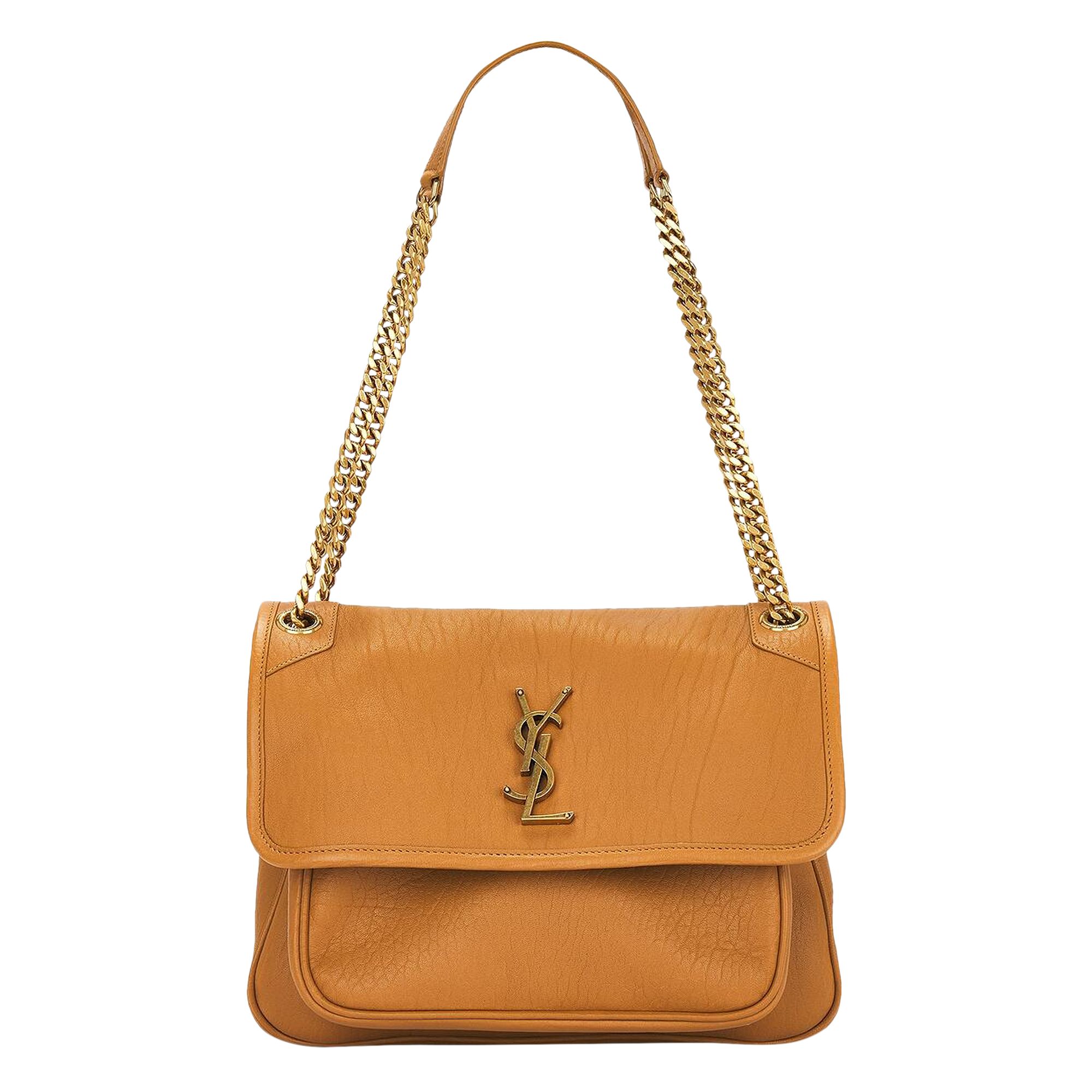 Pre-owned Saint Laurent Medium Niki Chain Bag 'dark Sun'