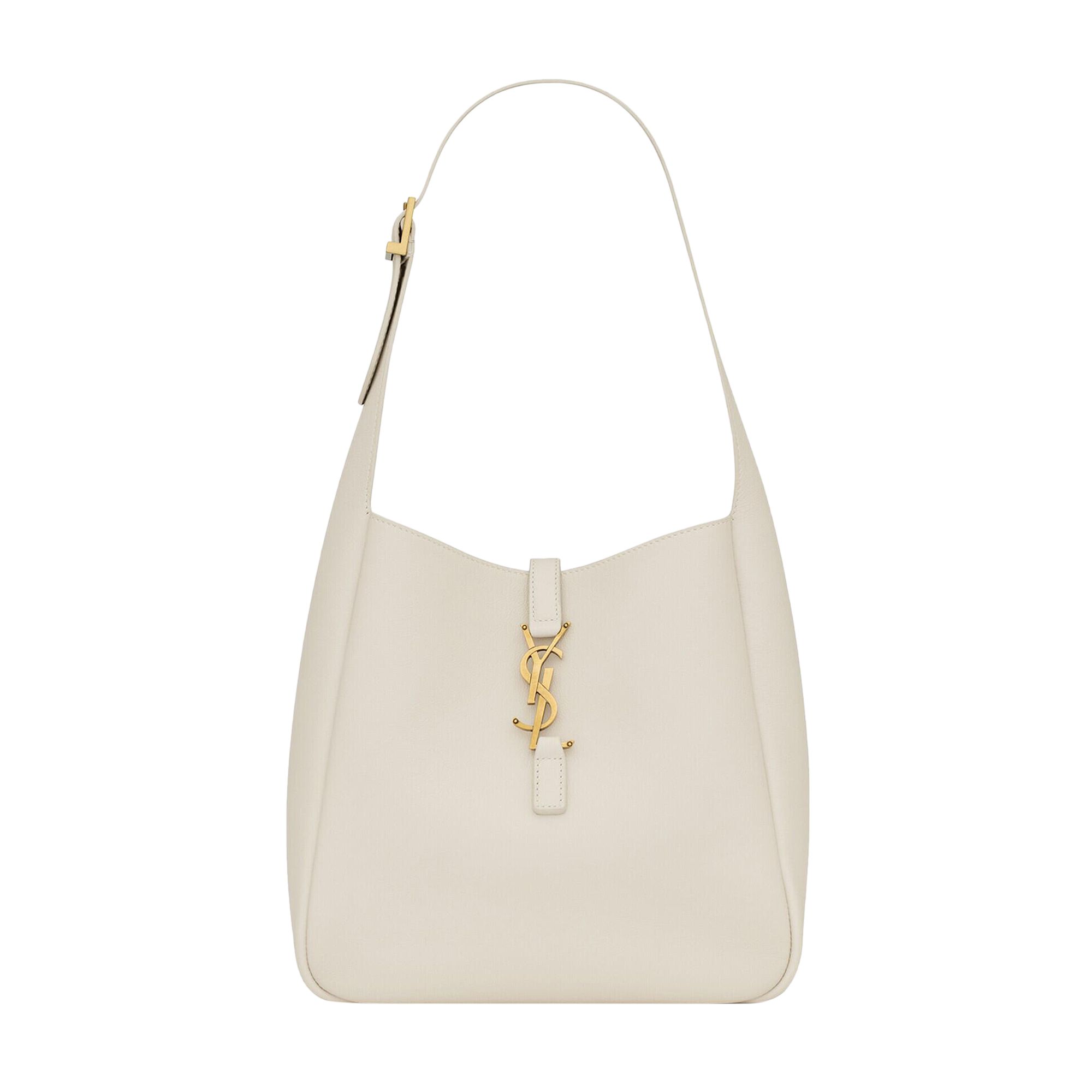 Pre-owned Saint Laurent Le 5 À 7 Supple 'soft Cream' In White