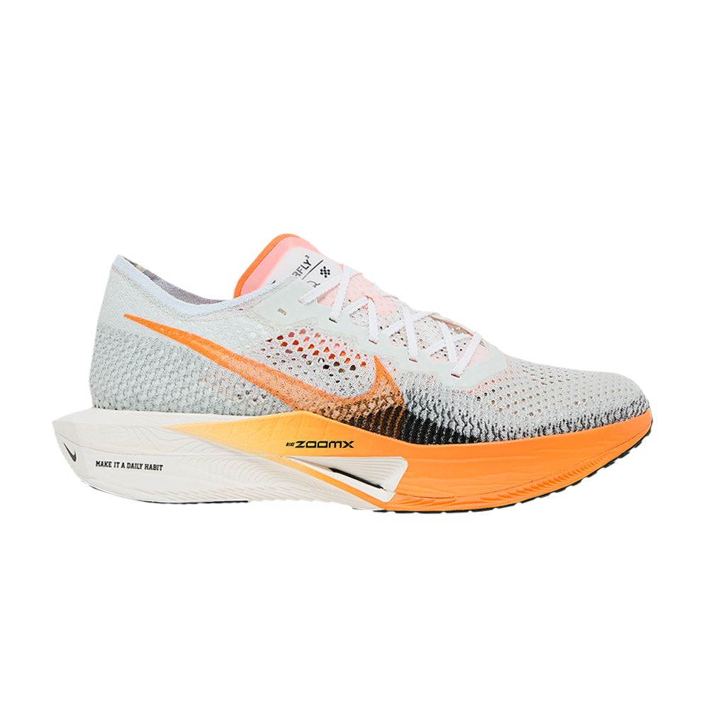 Nike ZoomX VaporFly Next% 3 'Sea Glass Bright Mandarin' | White | Men's Size 12
