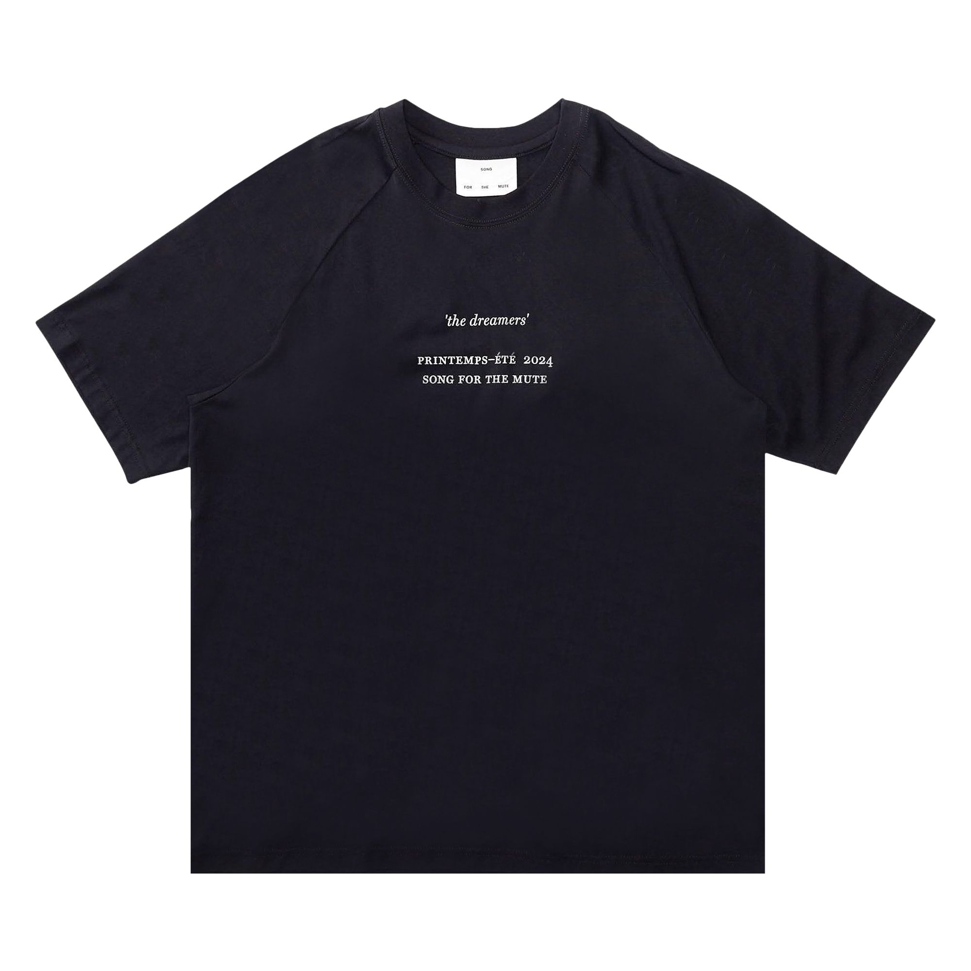 Pre-owned Song For The Mute Full Moon Raglan Tee 'black' | Men's Size 48