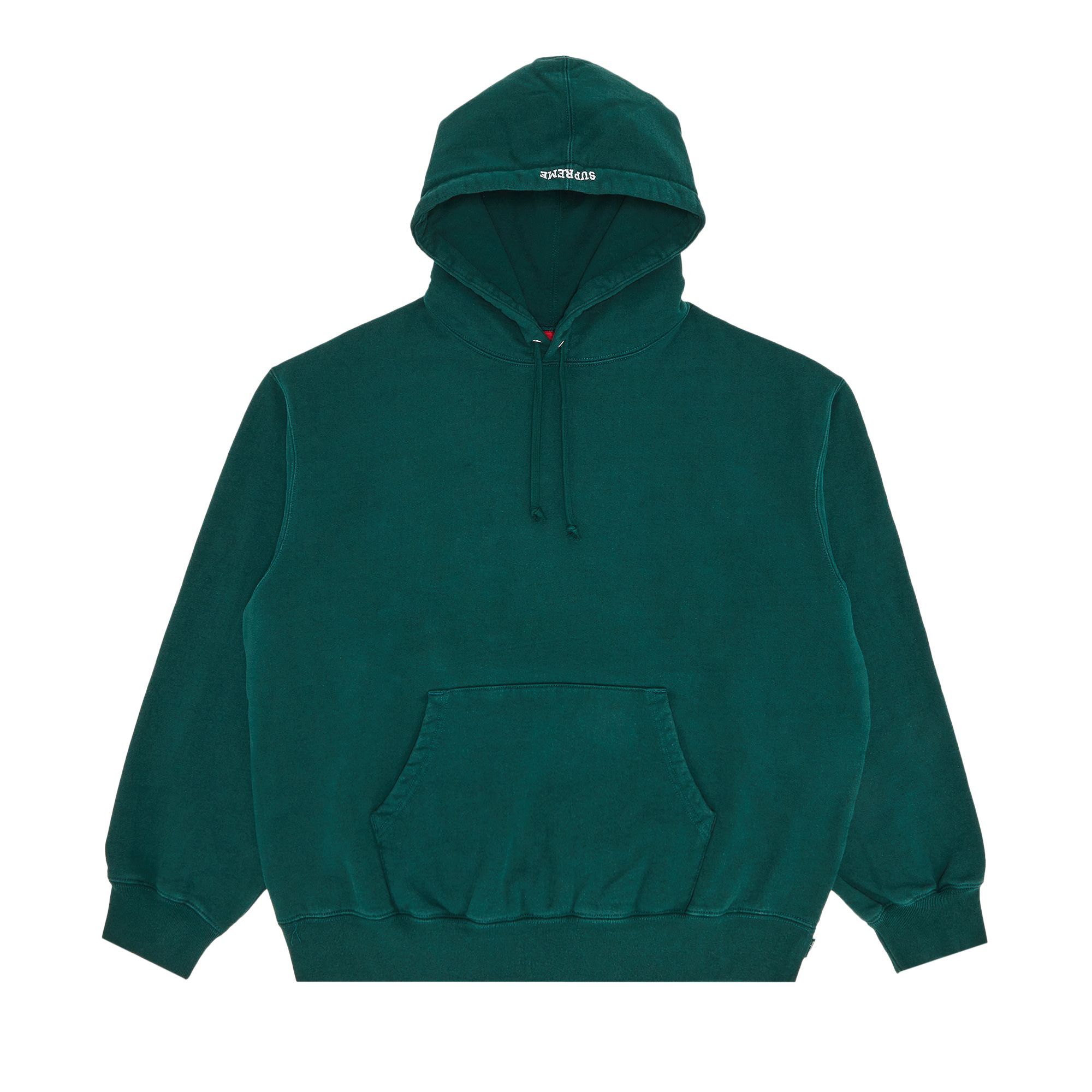 Supreme Paint Hooded Sweatshirt 'Dark Green' | Men's Size L