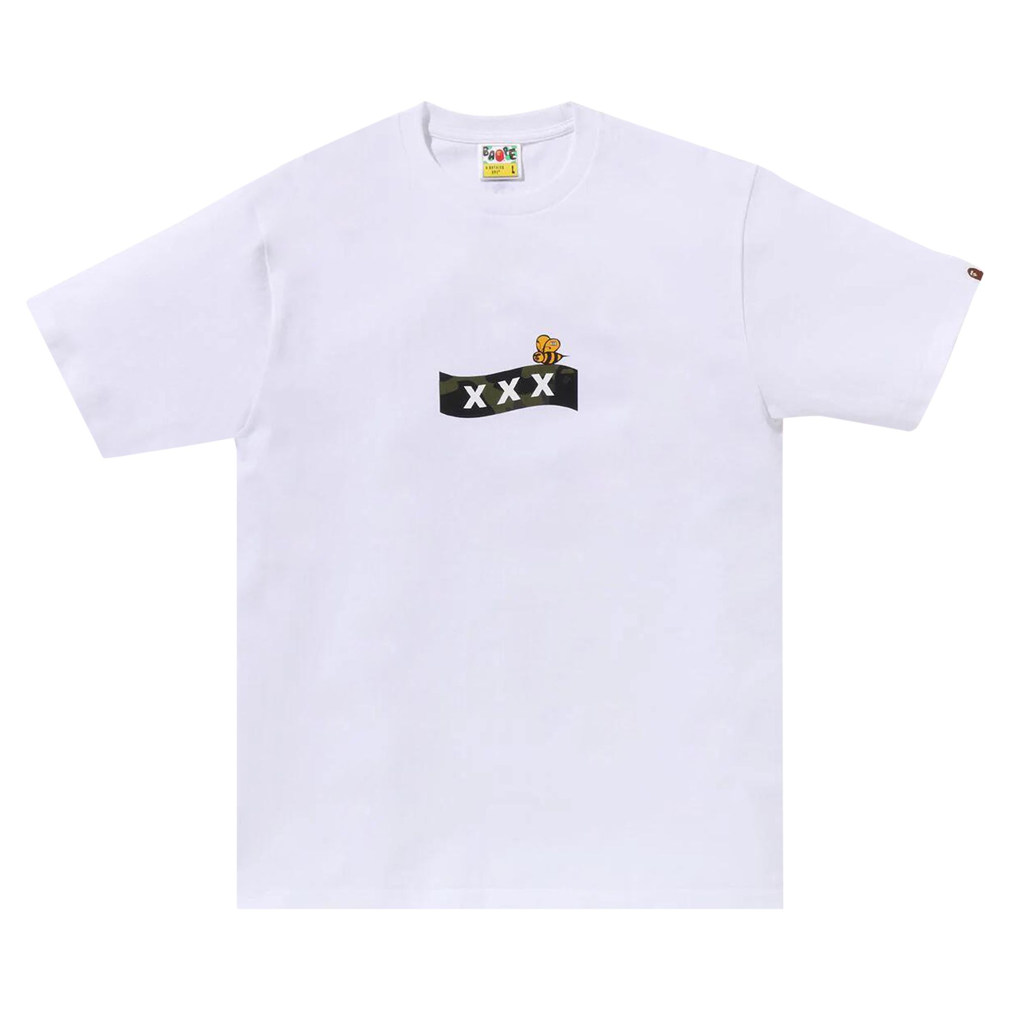 Pre-owned Bape X God Selection Xxx Tee 'white' | Men's Size Xl