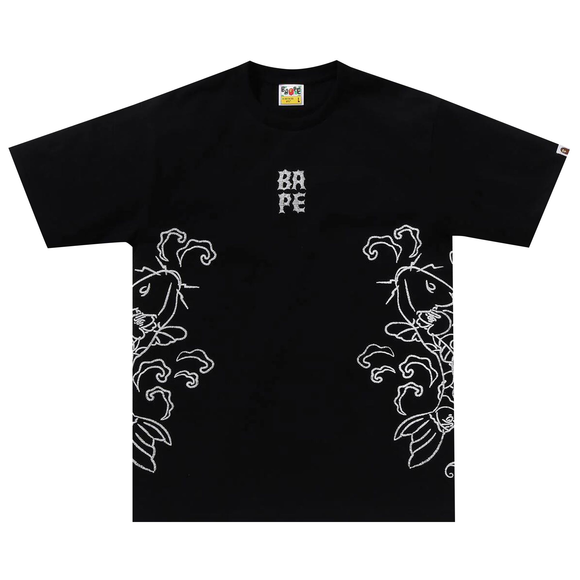 BAPE Souvenir Koi Fish Tee 'Black' | Men's Size S