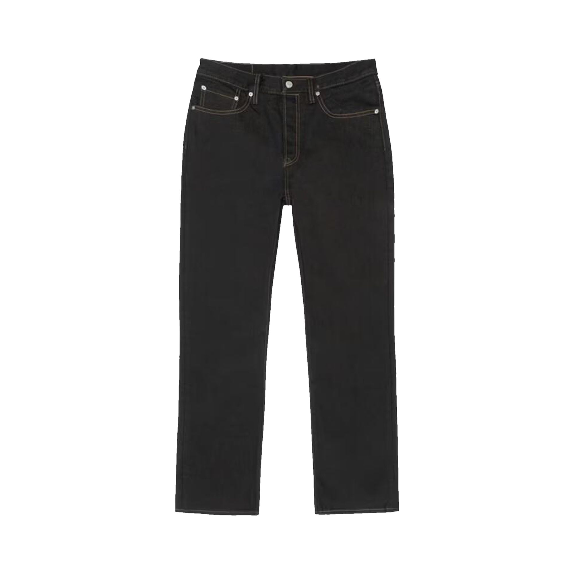 Pre-owned Stussy X Levi's Crispy Rinse Jeans 'black/brown'