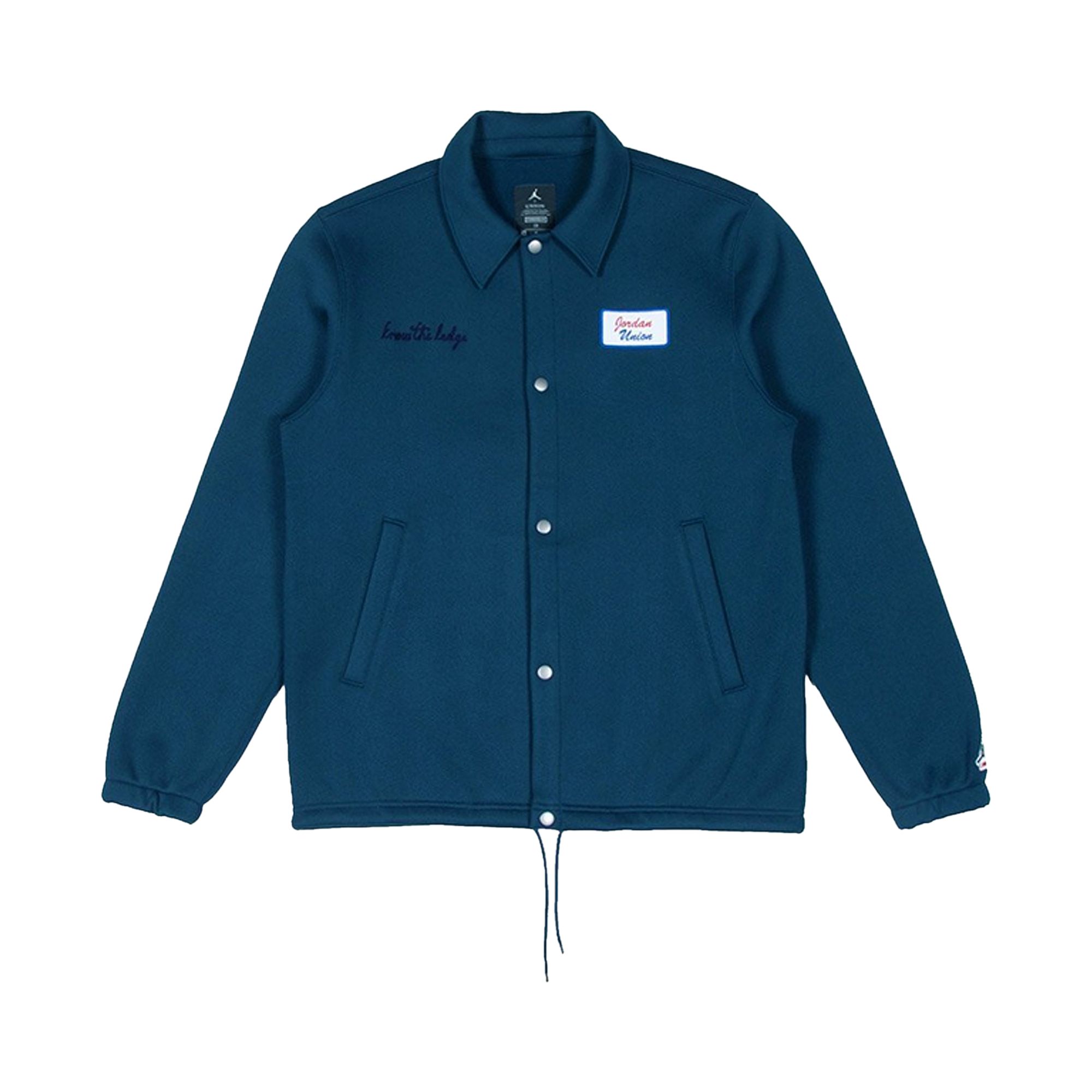 Air Jordan x Union LA Coaches Jacket 'Navy' | Blue | Men's Size XS