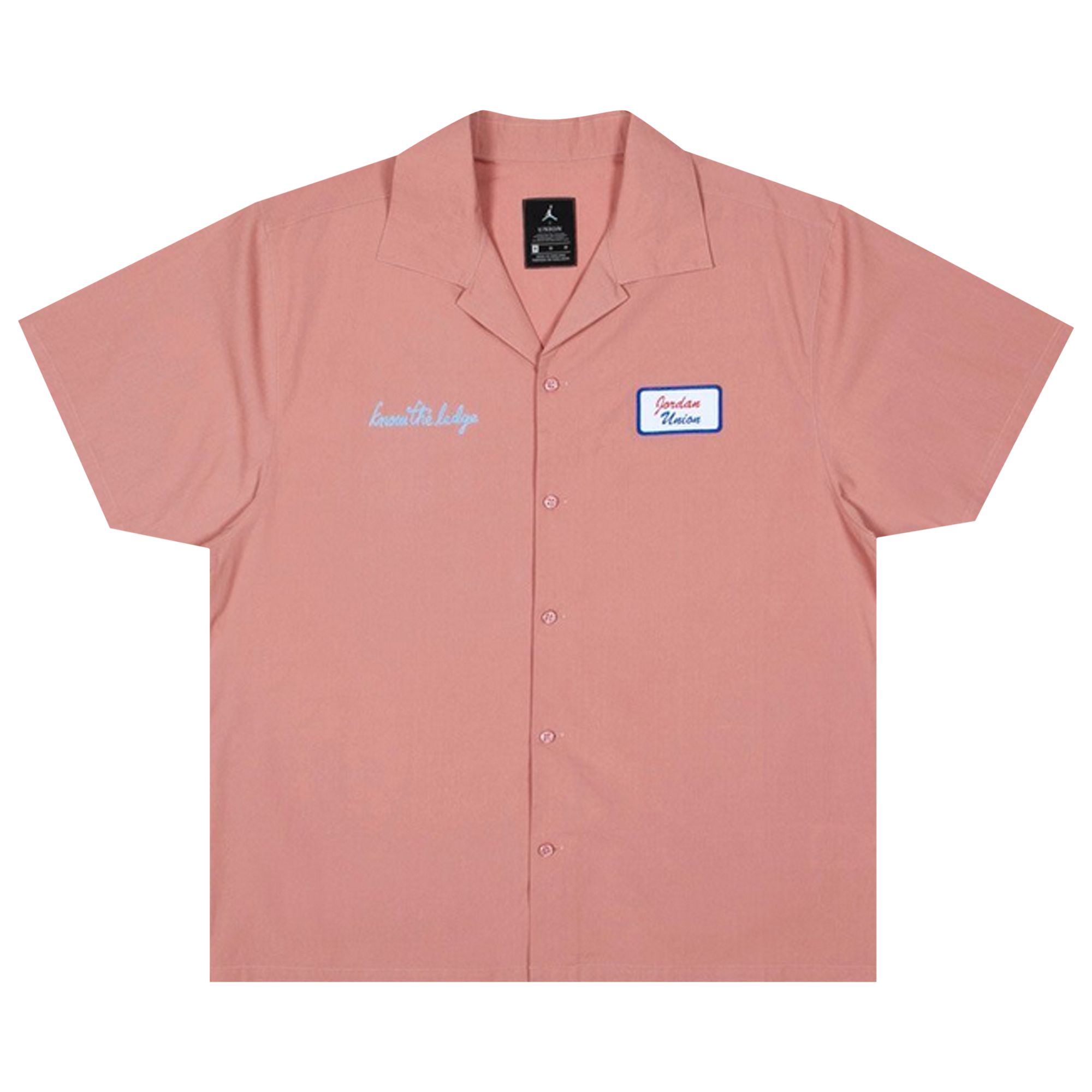 Air Jordan x Union LA Mechanic Shirt 'Rust Pink' | Men's Size 2XL