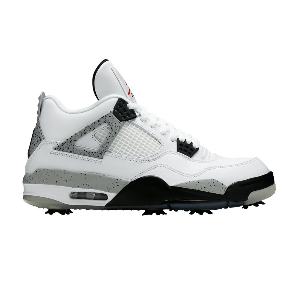 Air Jordan 4 Golf 'White Cement' | Men's Size 12.5